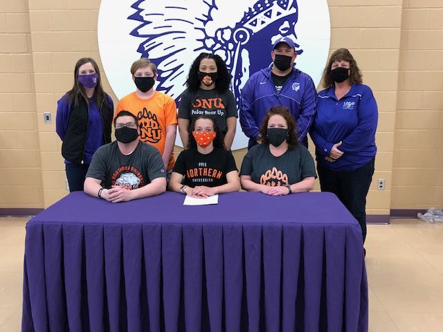 Logan High’s Ammryn Roberts signs to run track at Ohio Northern University.